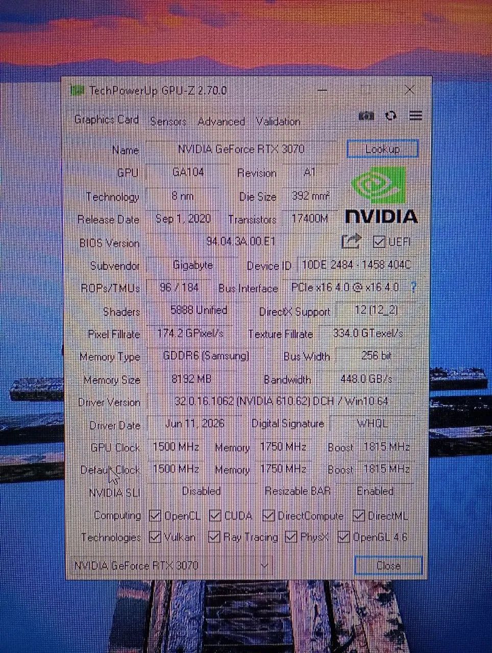 RTX 3070 Gigabyte excelente  - Foto 3