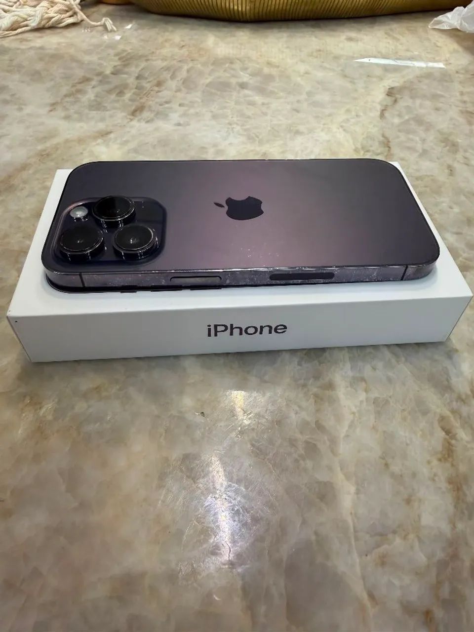 Iphone 14 pro 256g com caixa todo original  - Foto 3