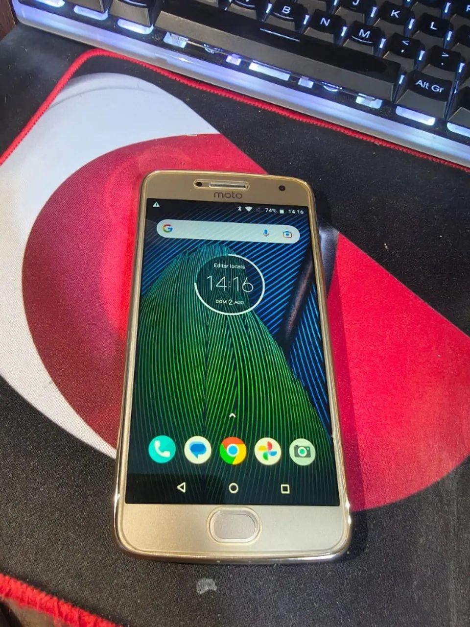 Moto G5 Plus Com TV Digital Integrada