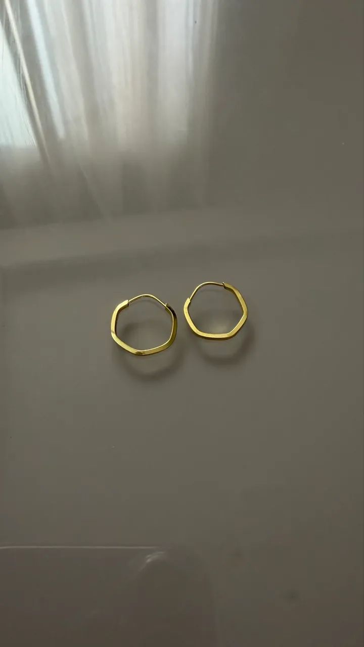 Brinco de ouro - Argola 