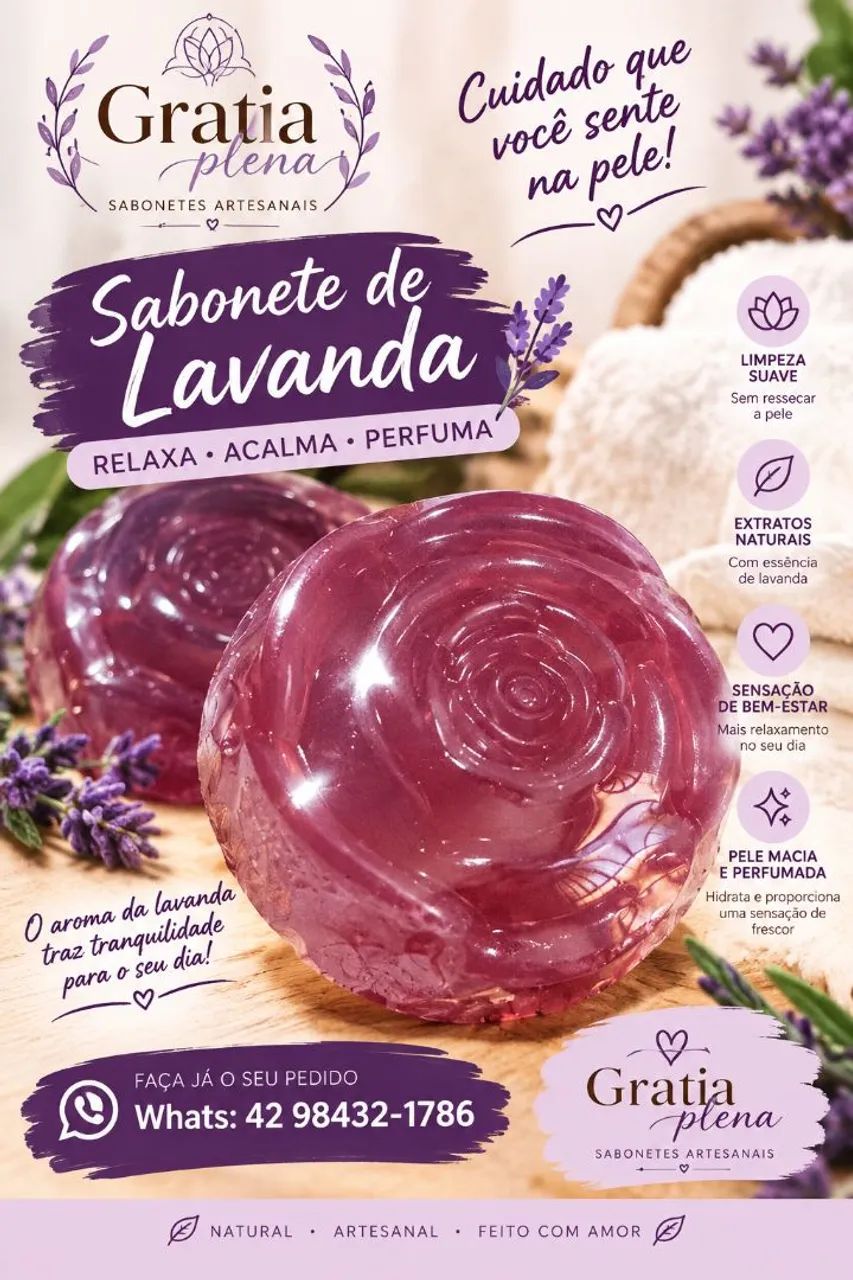 Sabonete artesanal  - Foto 2