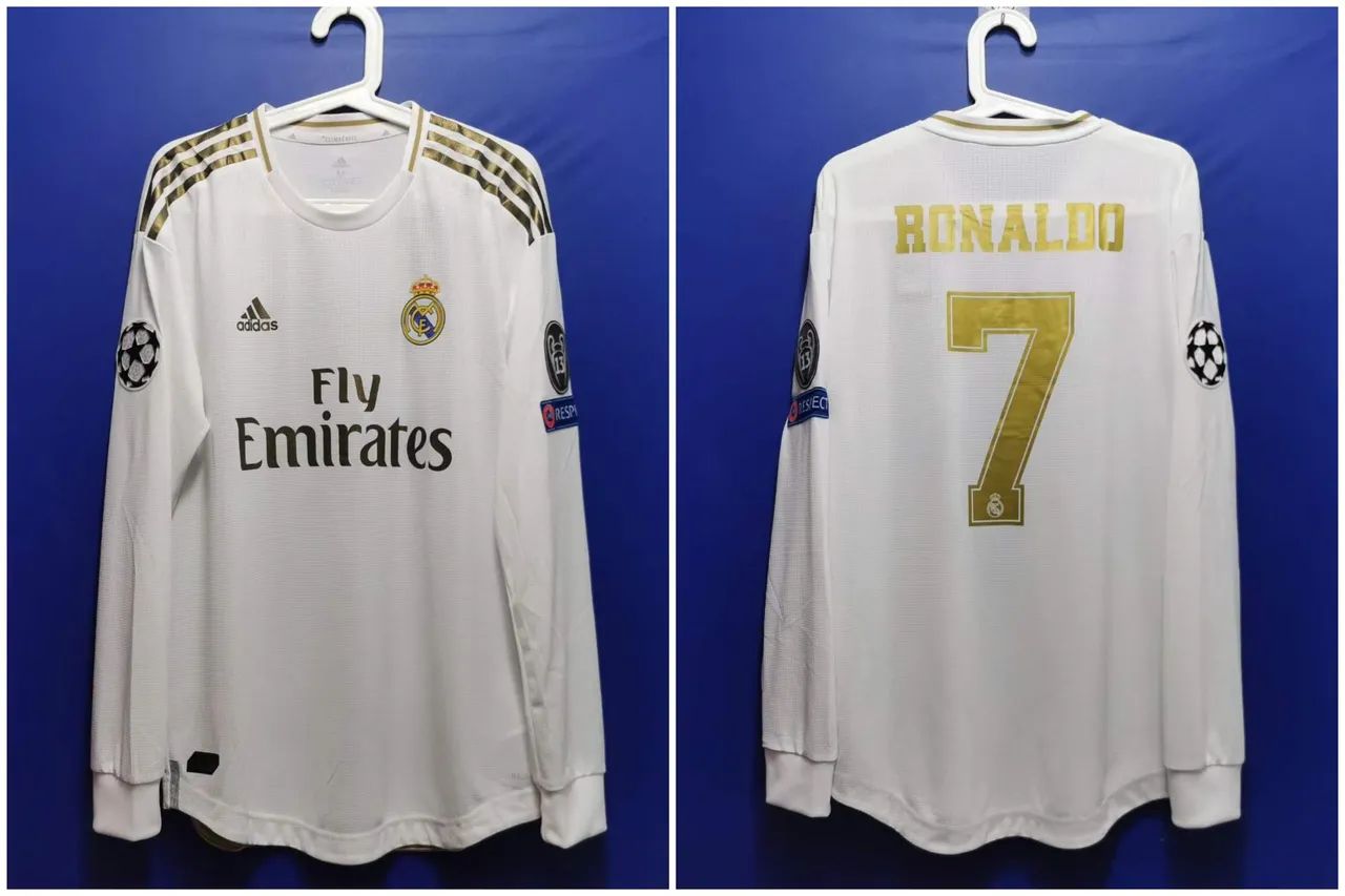 Camisa Real Madrid 2019/2020 Edição Jogador DW4437 Cristiano Ronaldo Original da Época