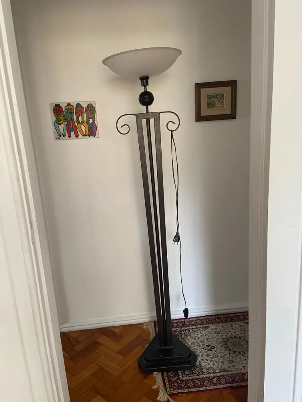 Abajur de metal