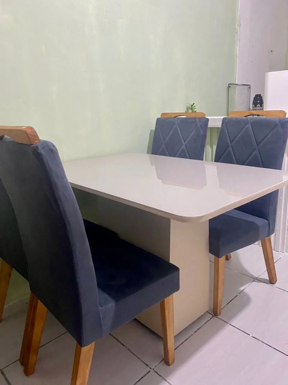 Mesa na promoção mdf 4 cadeiras  - Foto 4