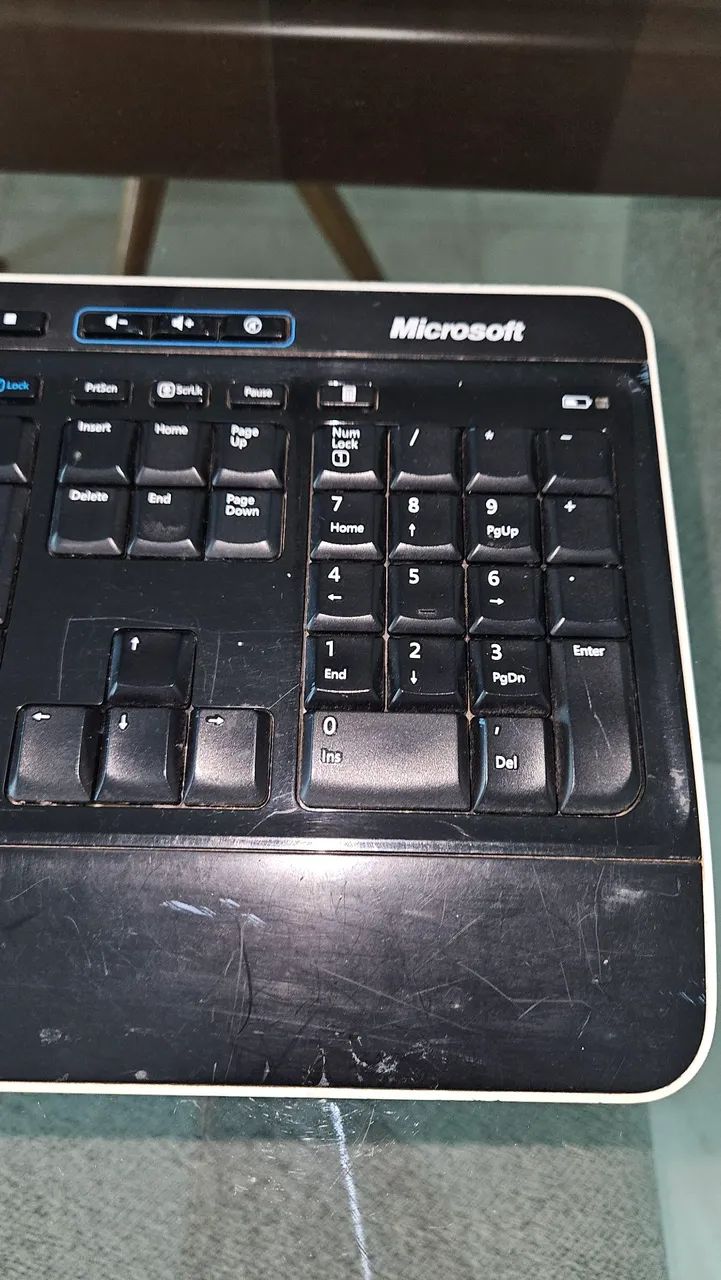 Teclado Microsoft preto  - Foto 3