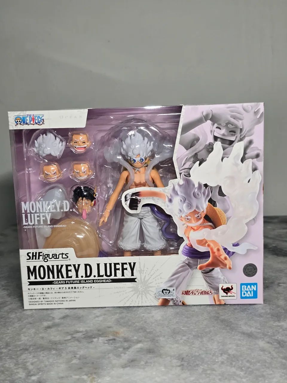 One Piece Luffy Gear 5 EggHead Shfiguarts Bandai lacrado