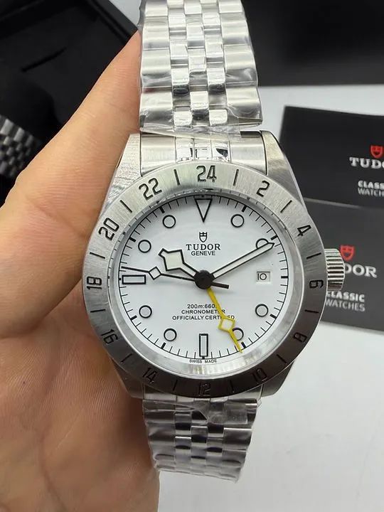 Relógio Estilo Black Bay GMT Pro Automático - Aço Inox Premium - Foto 2