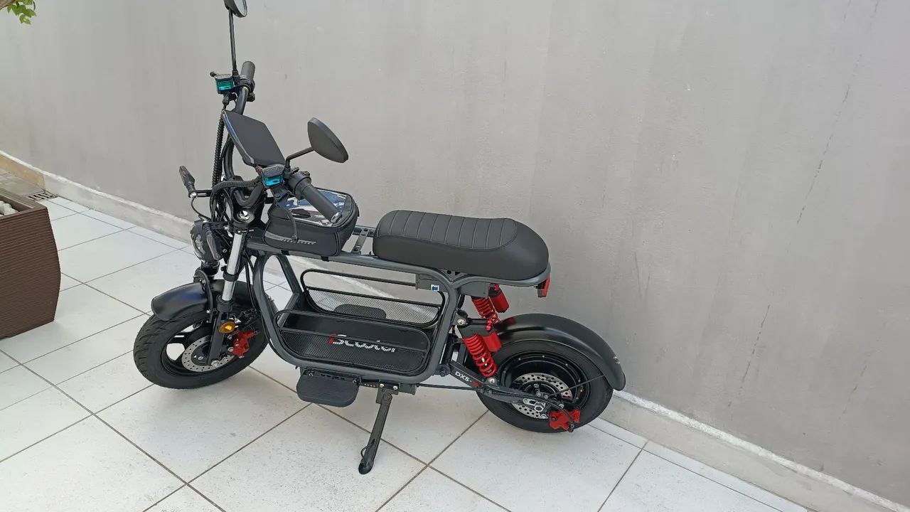 Scooter Elétrica iScooter DX5 estilo Monkey - Foto 4