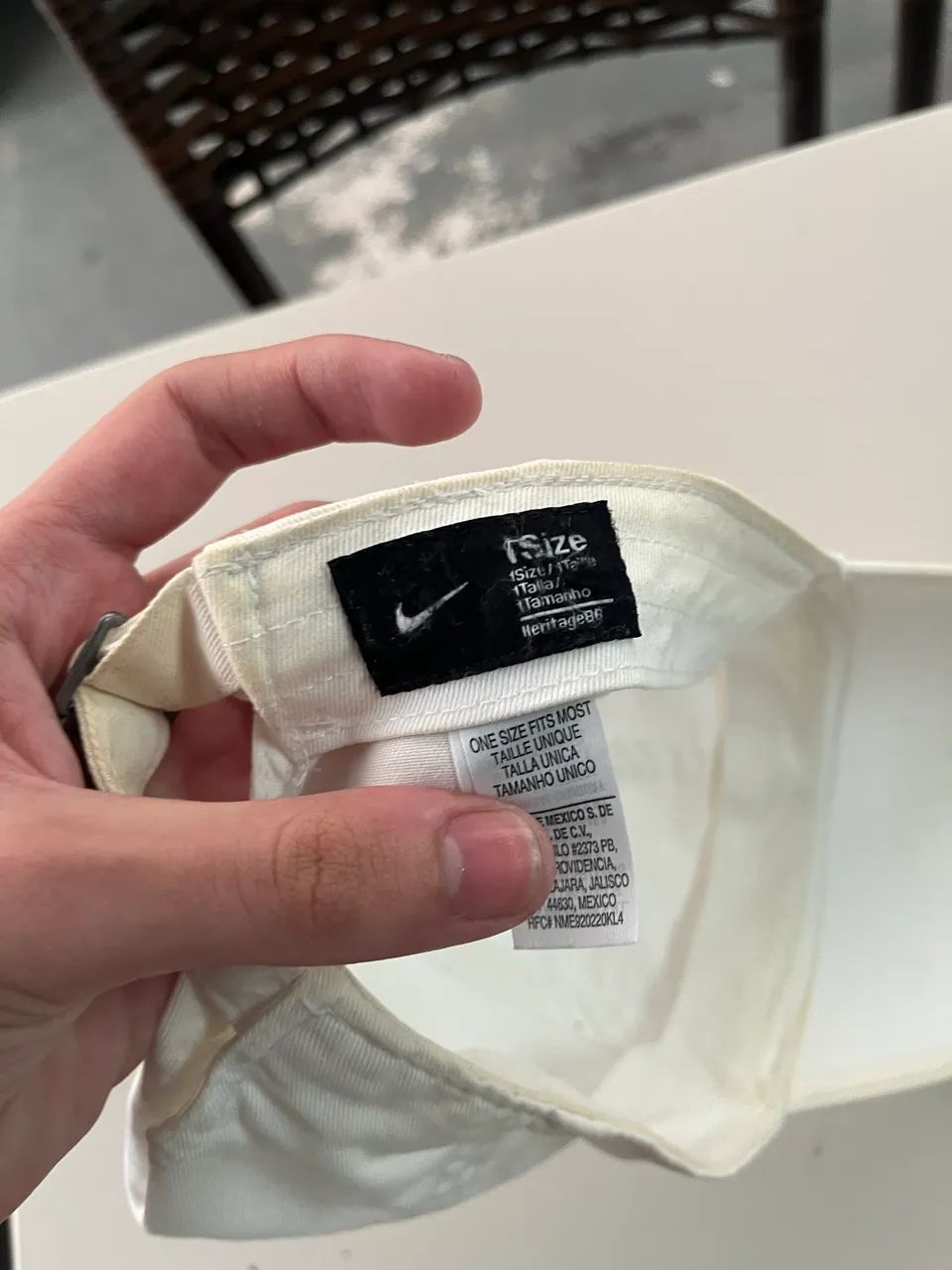 Boné Nike Original branco  - Foto 5
