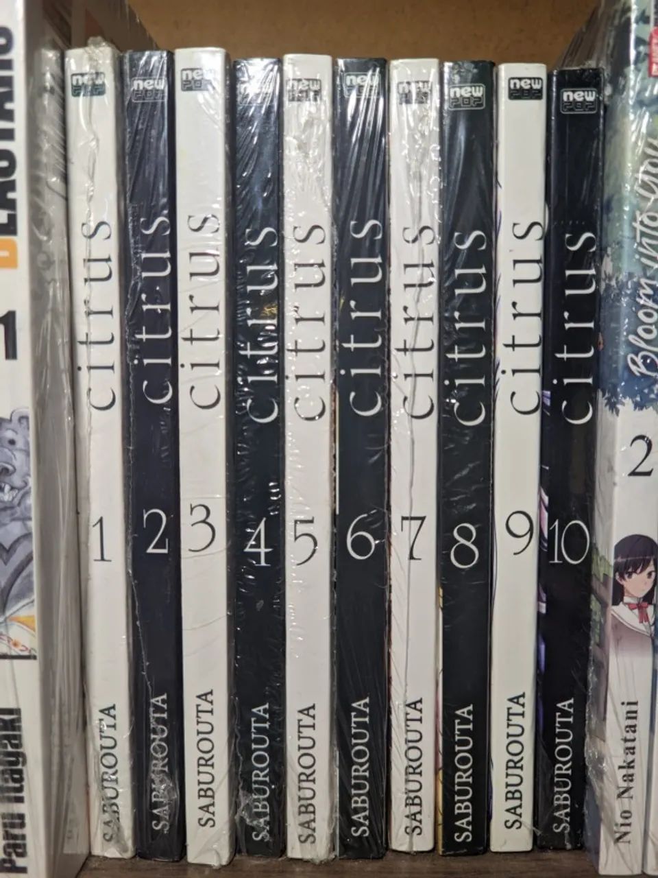 Mangá Citrus Vol. 1 ao 10 COLEÇÃO COMPLETA - TODOS LACRADOS