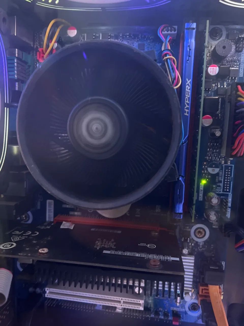Kit processador e placa mãe e duas memória ram 