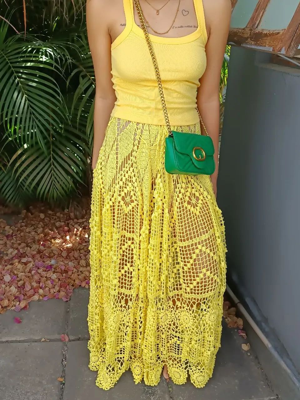 Saia longa crochê  - Foto 2