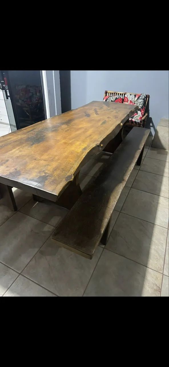 Mesa para churrasco