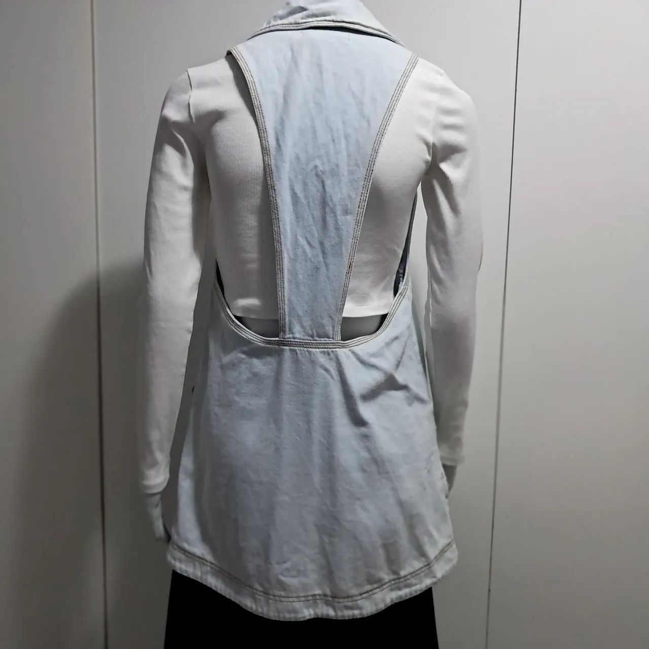 DRESS TO colete  jeans  - Foto 2