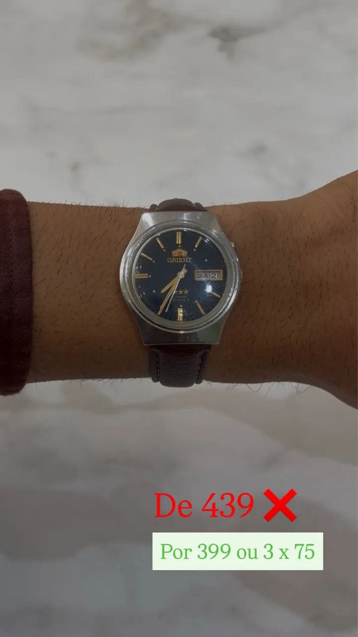 Relógio promoção 