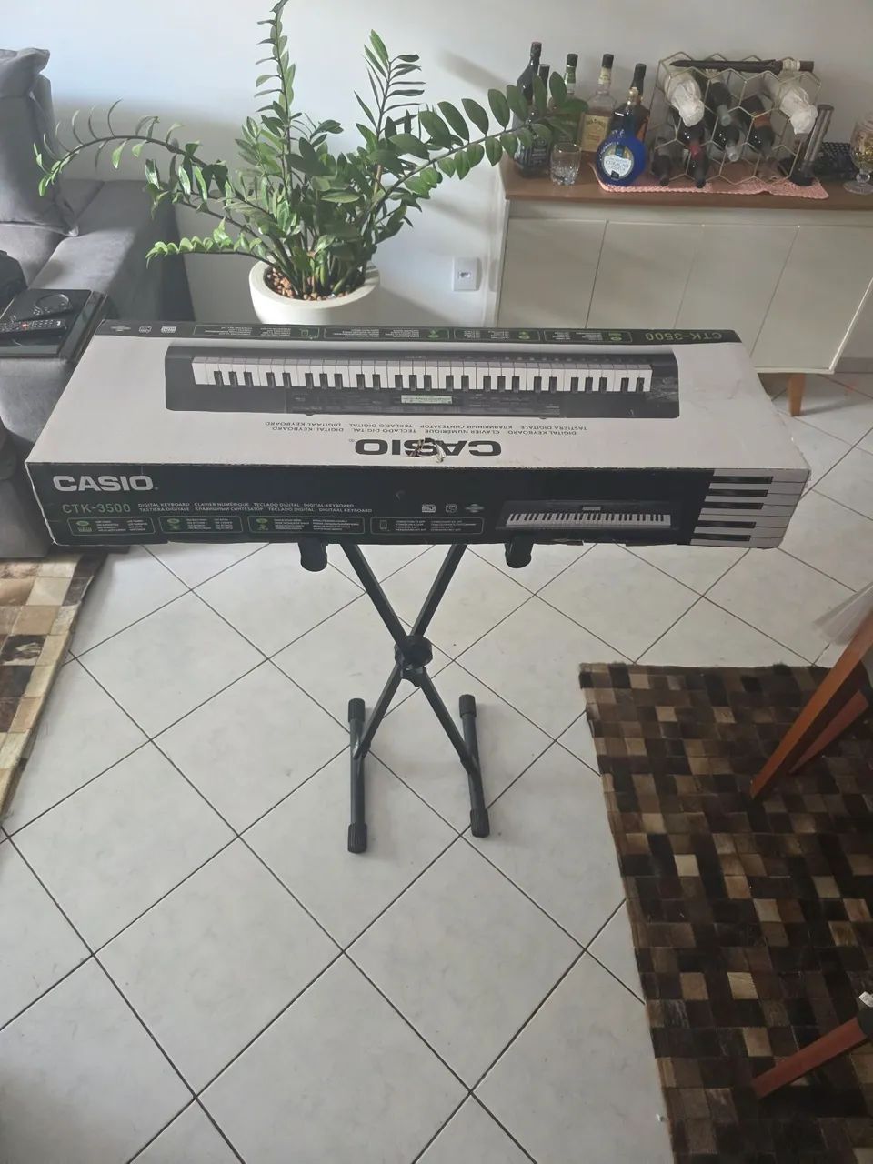 Kit teclado Casio CTK- 3500 - Foto 2