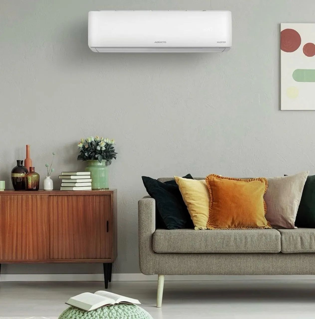 UNIDADE EVAPORADORA SPLIT 18000BTUS NOVA - Foto 2