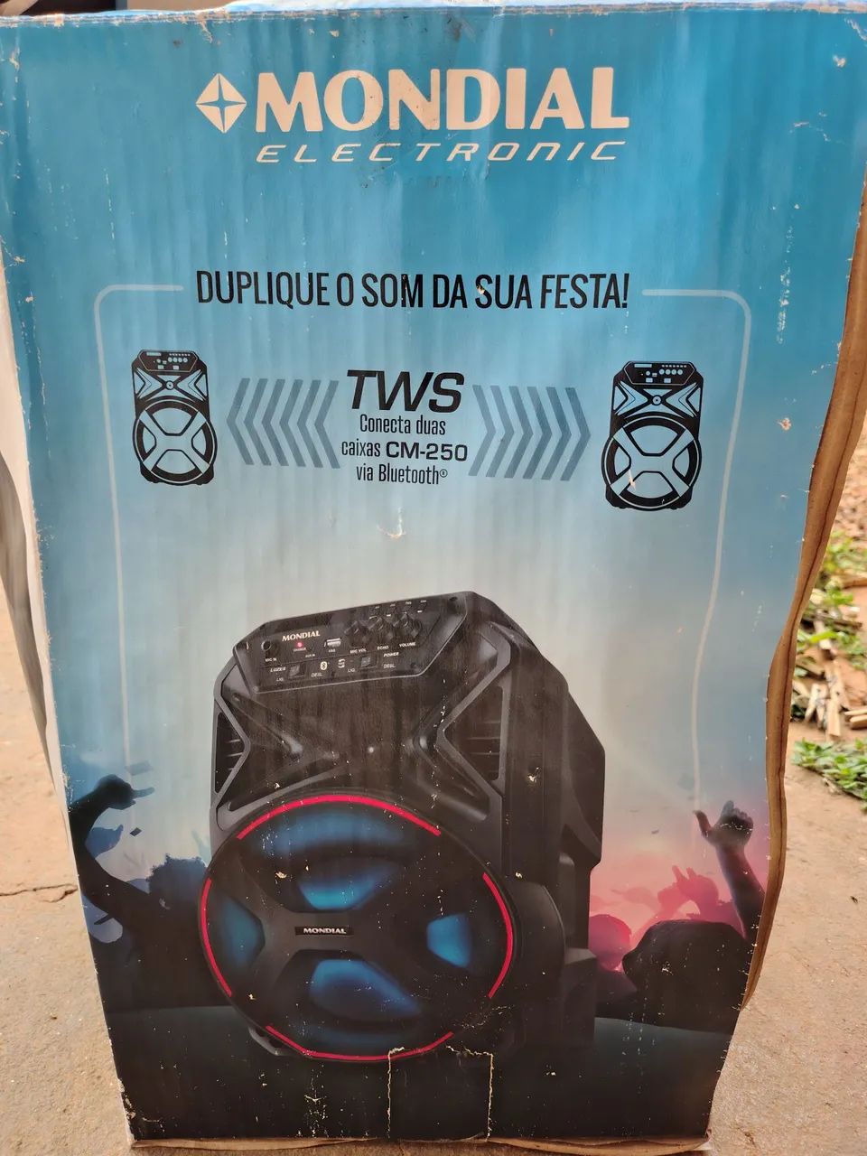 CAIXA DE SOM MONDIAL BLUETOOTH (NOVA) - Foto 3