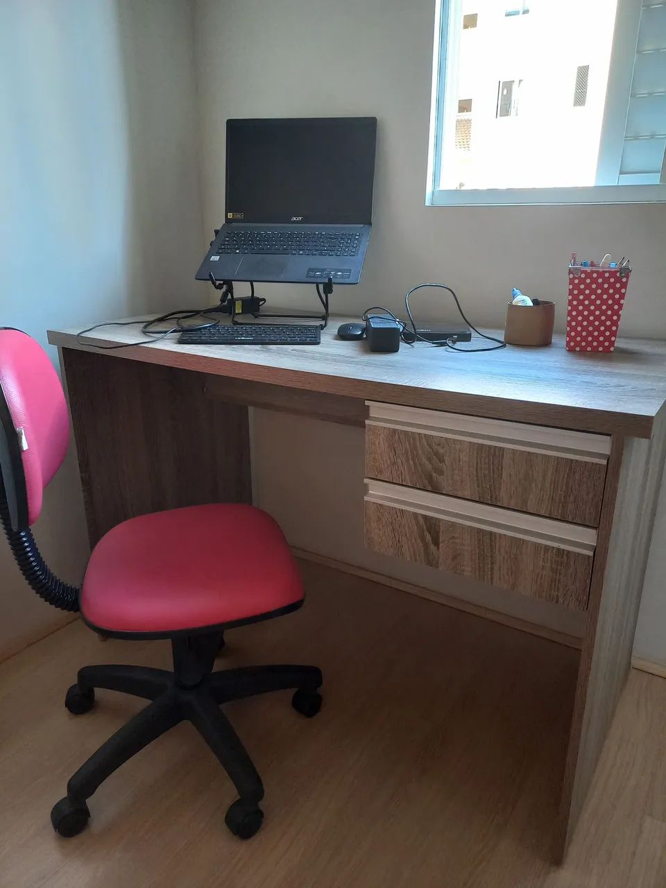 conjunto mesa e cadeira estudo 