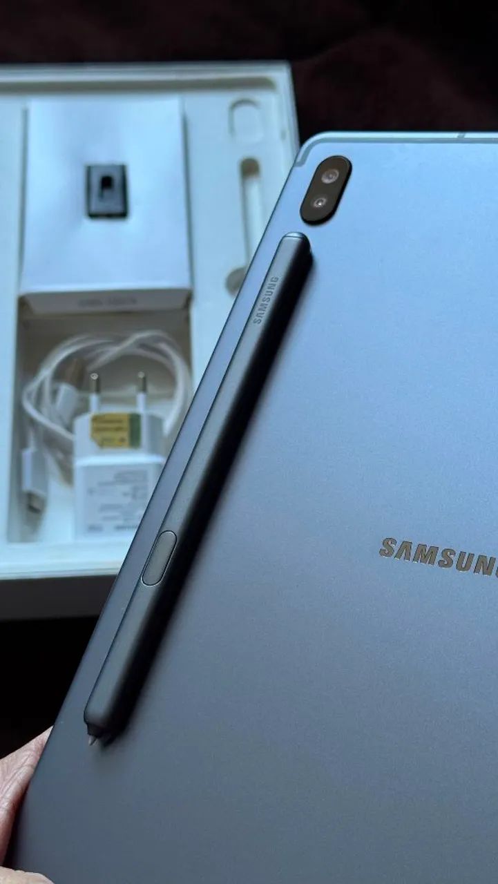 Samsung Galaxy Tab S6 Spen 4G T865 + Capa Teclado - Foto 2