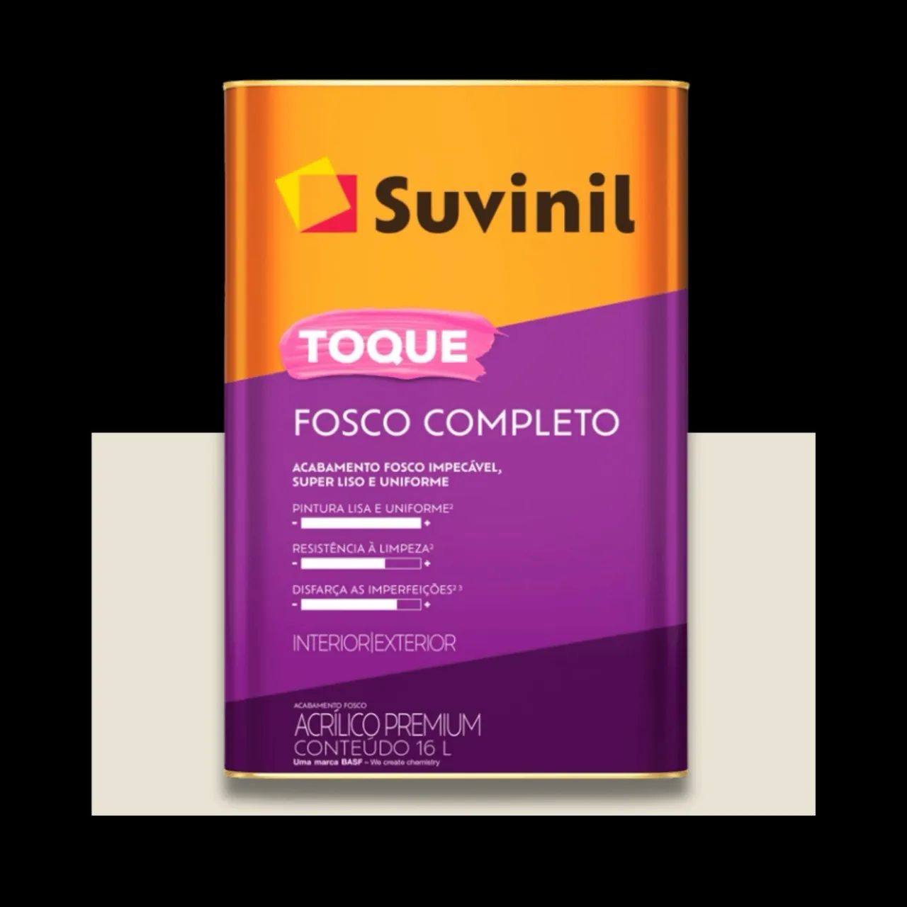 Tinta acrílica suvinil 