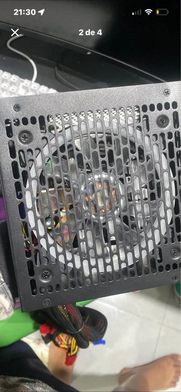 Vendo fonte RB650W 80 plus - Foto 3