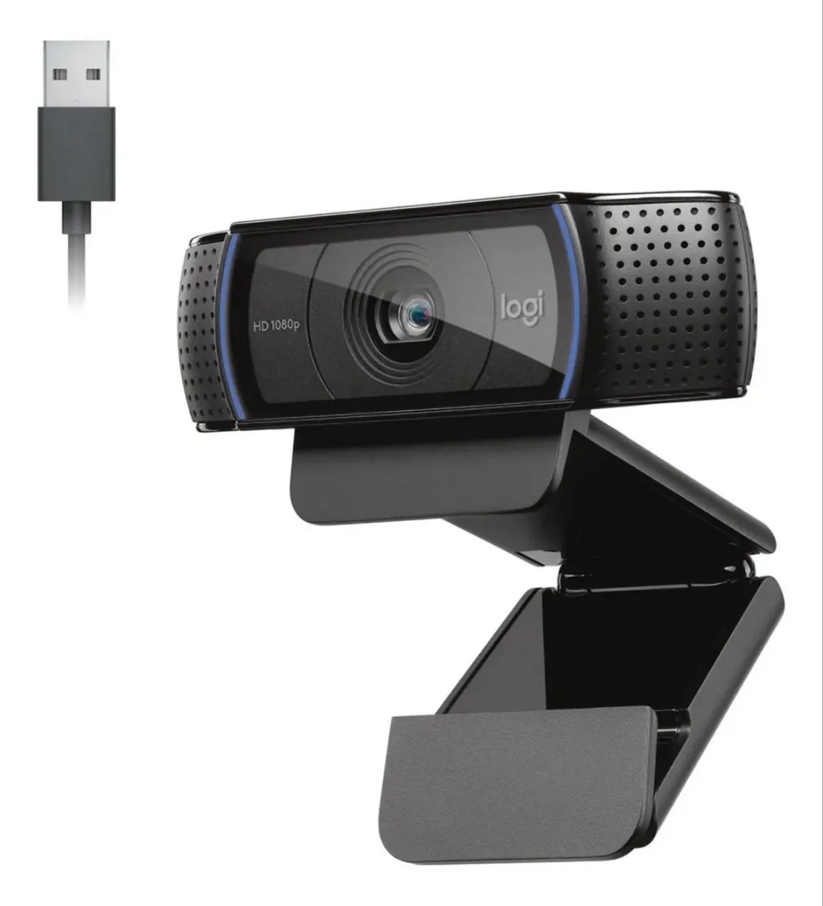 Webcam Full HD com microfone embutido Logitech