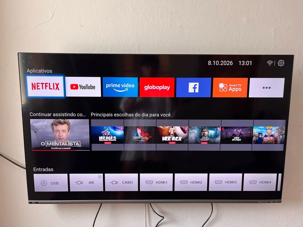 Smart Tv Philco 50 Polegadas 4K 