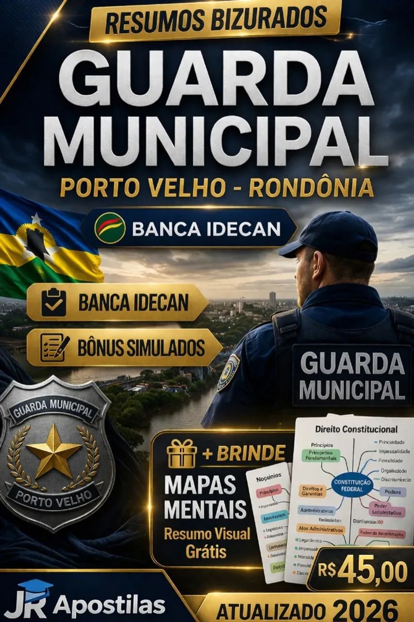 Apostila GUARDA MUNICIPAL - Concurso - Foto 3