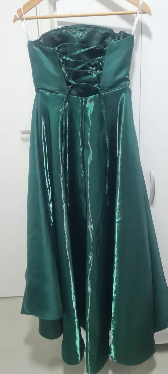 Vestido verde de festa - Foto 2