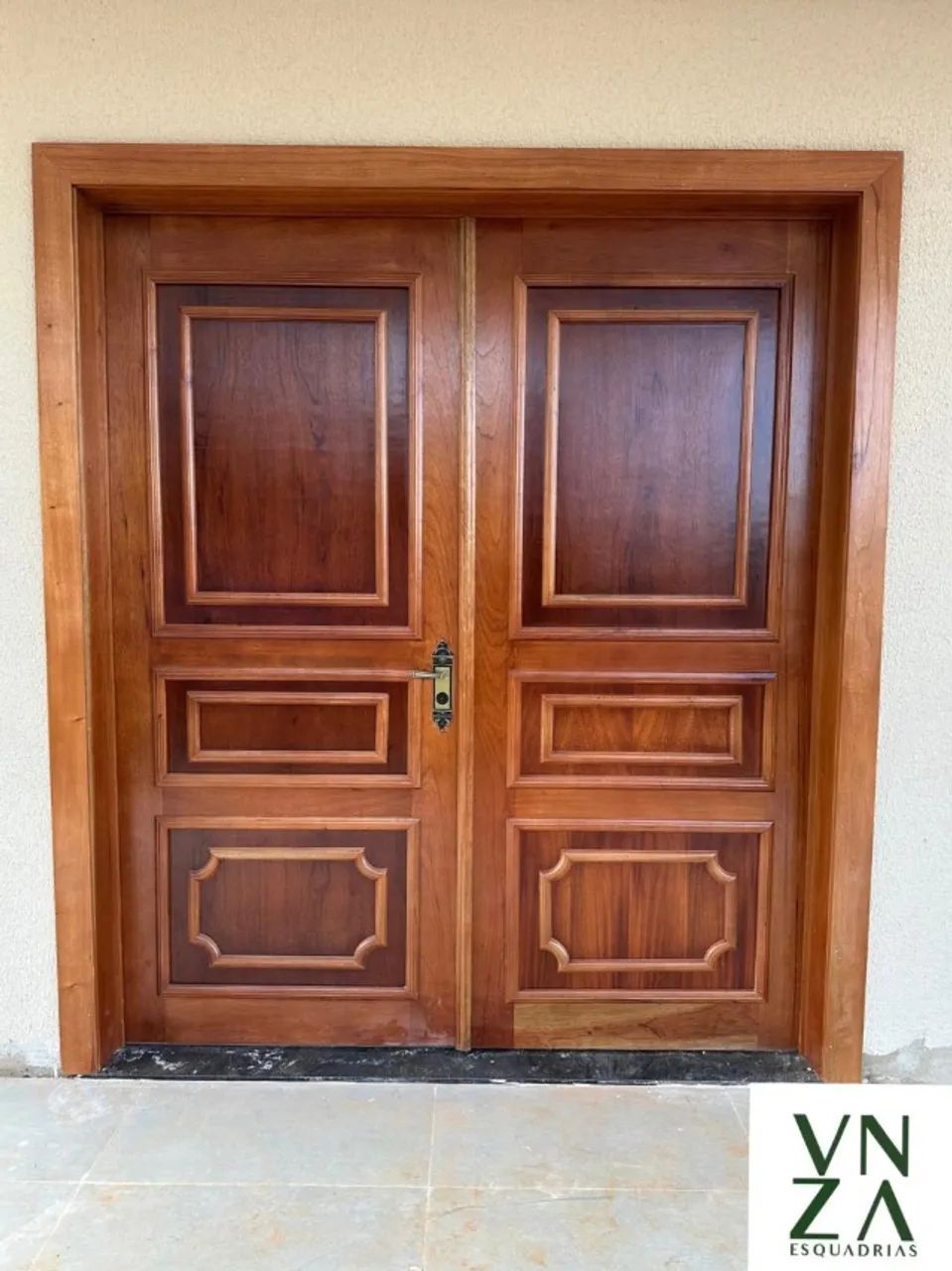 Porta Madeira 2 Folhas - Foto 5