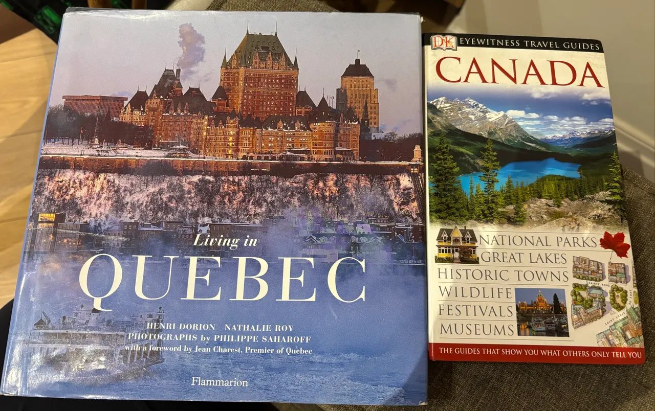 Livros sobre Canada/Quebec