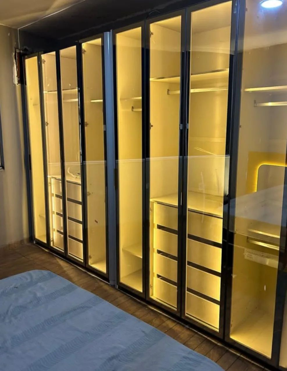 Guarda roupa casal reflecta super espaçoso ? MDF  - Foto 5