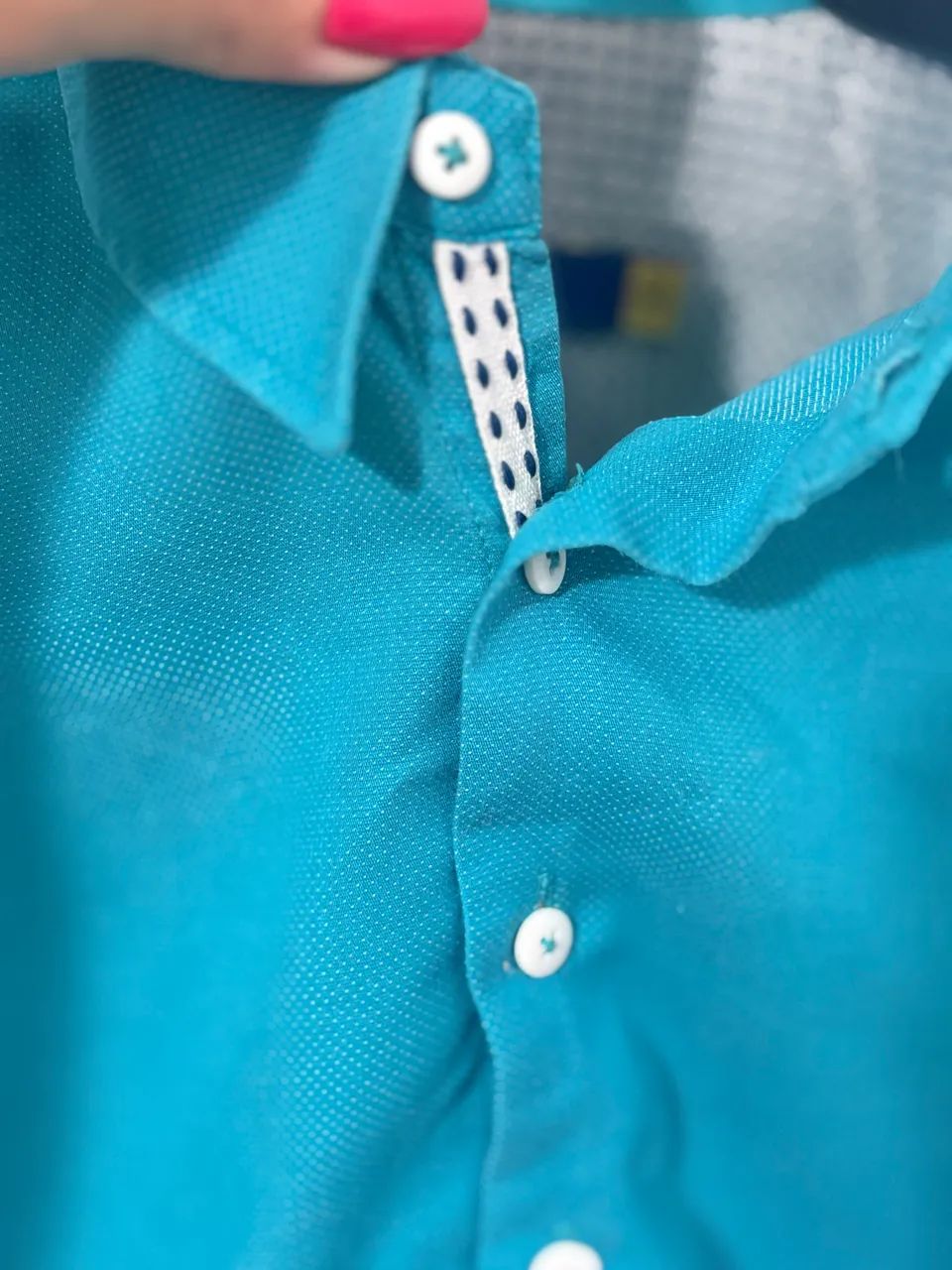 Camisa brenda verde tifany - Foto 3
