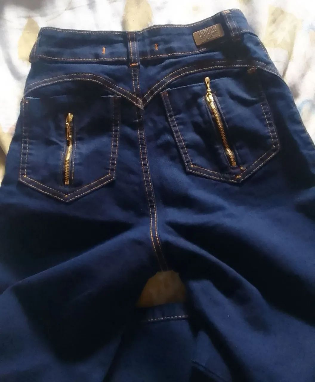 Calça jeans Abusv Tam 38 pequena - Foto 2