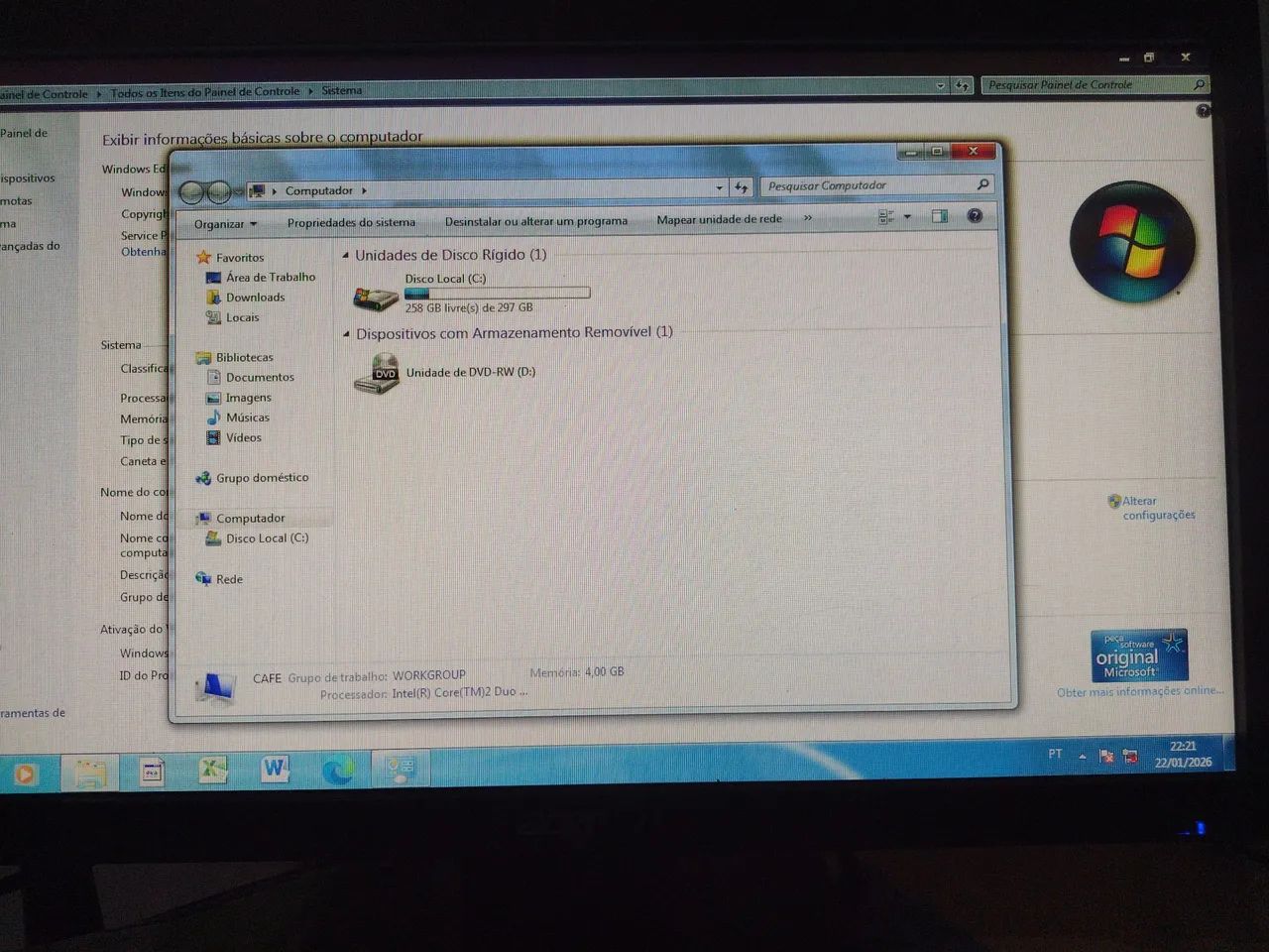 Computador Lenovo funcionando  - Foto 4
