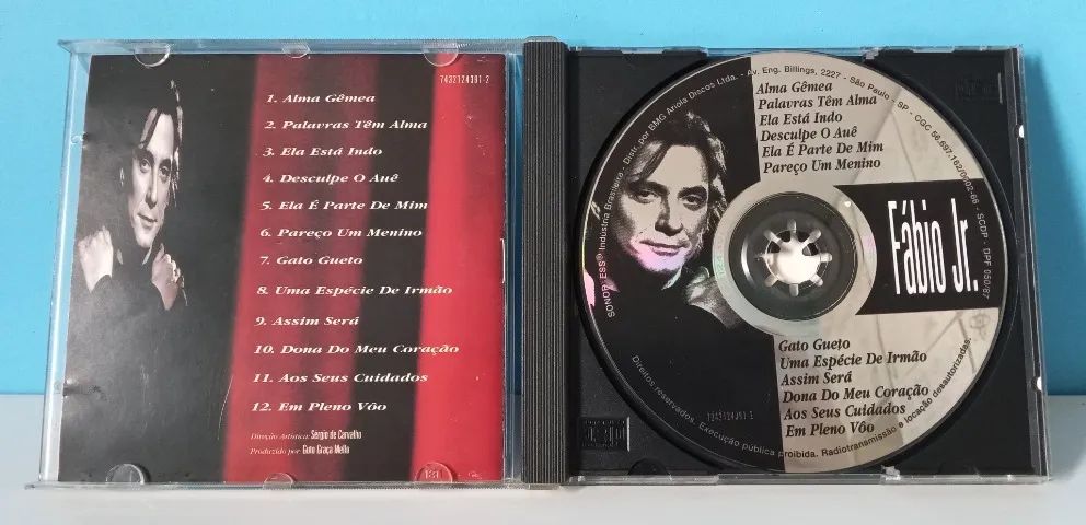 CD Fábio Jr - Fábio JR - 1994 - Foto 3