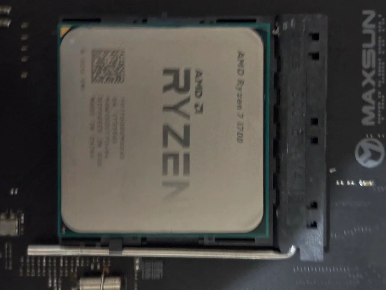 Placa mãe b450m challenger maxsun e ryzen 7 1700 - Foto 2