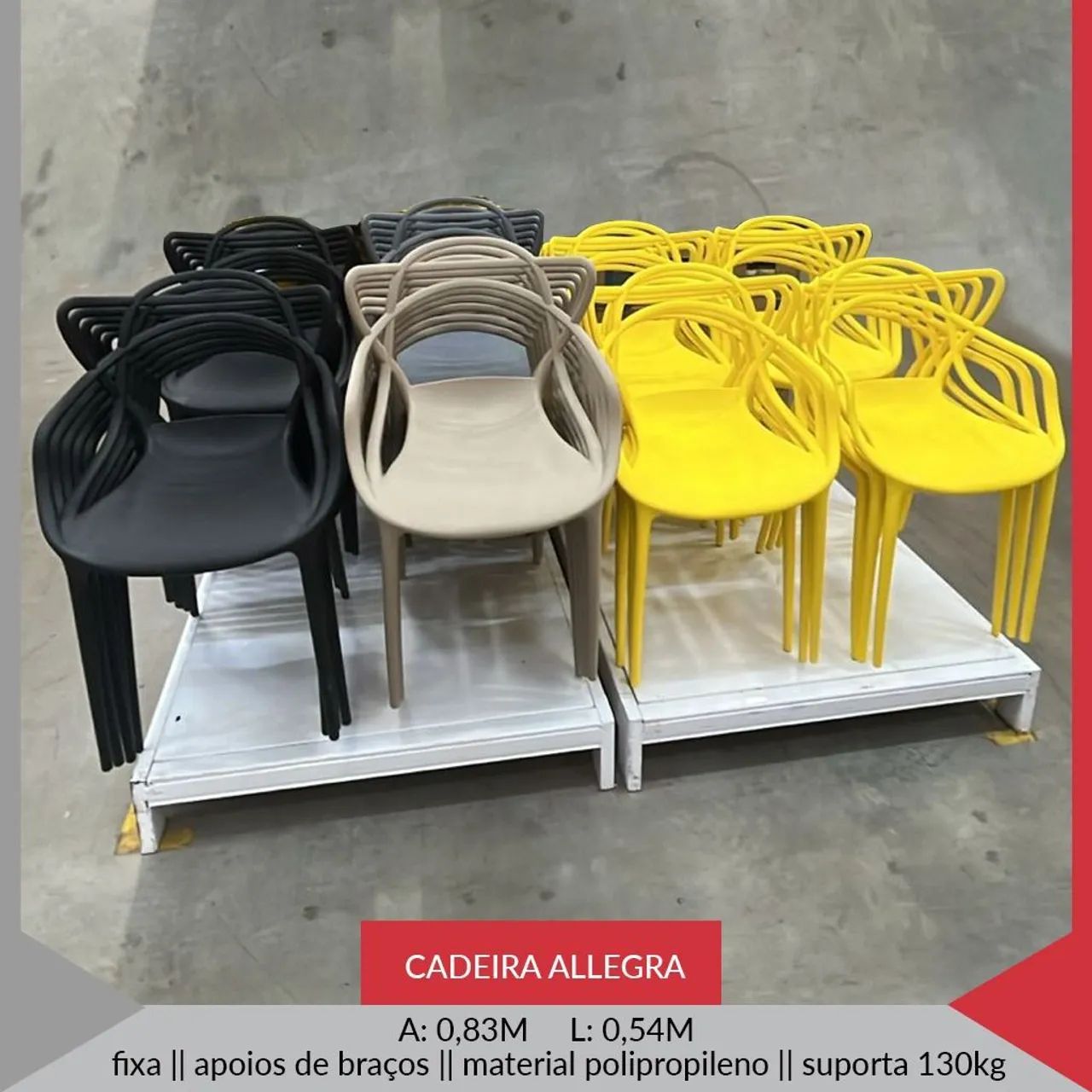 Cadeira decorativa allegra