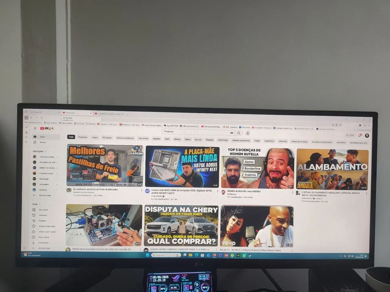 Monitor LG 34