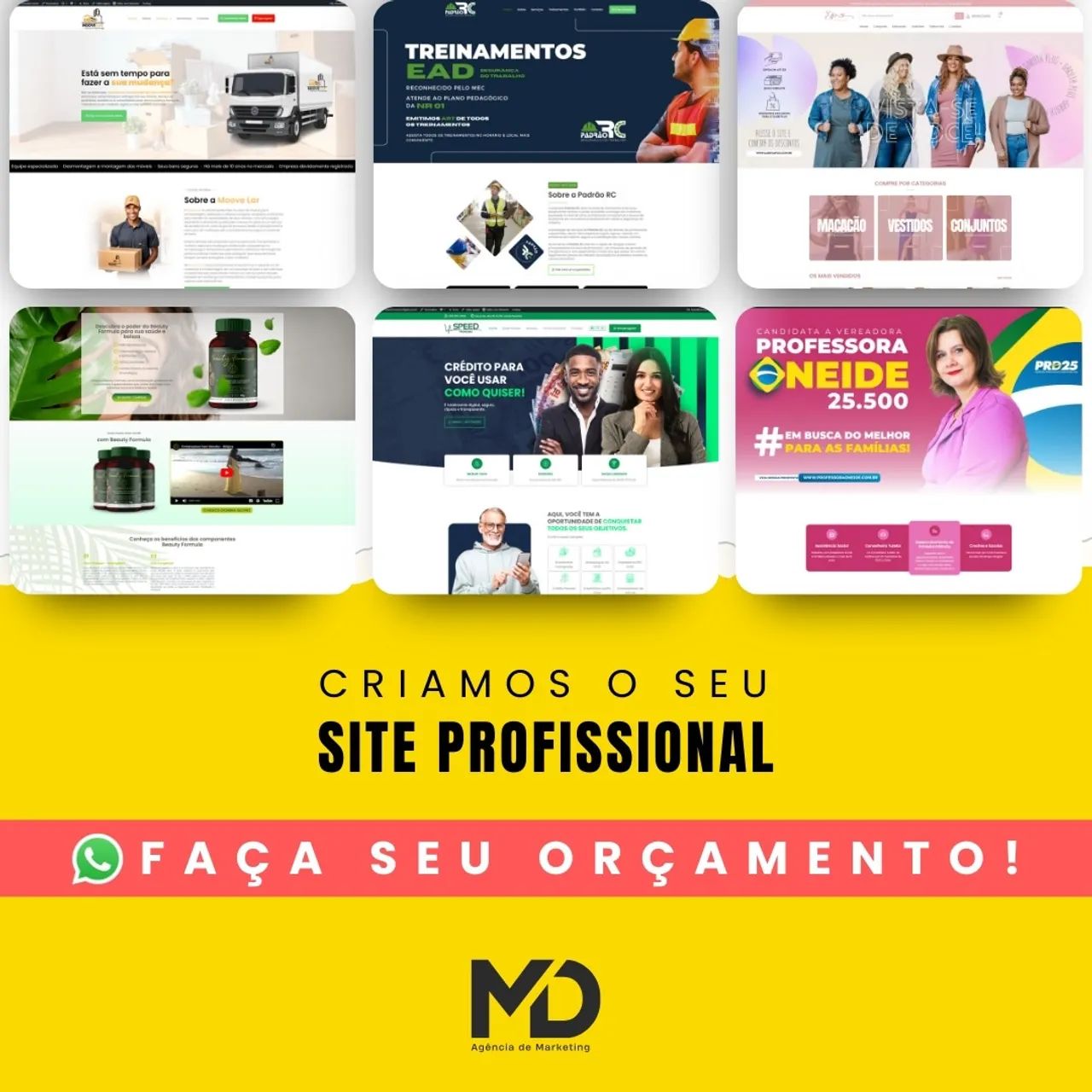 Criação de Sites Profissionais
