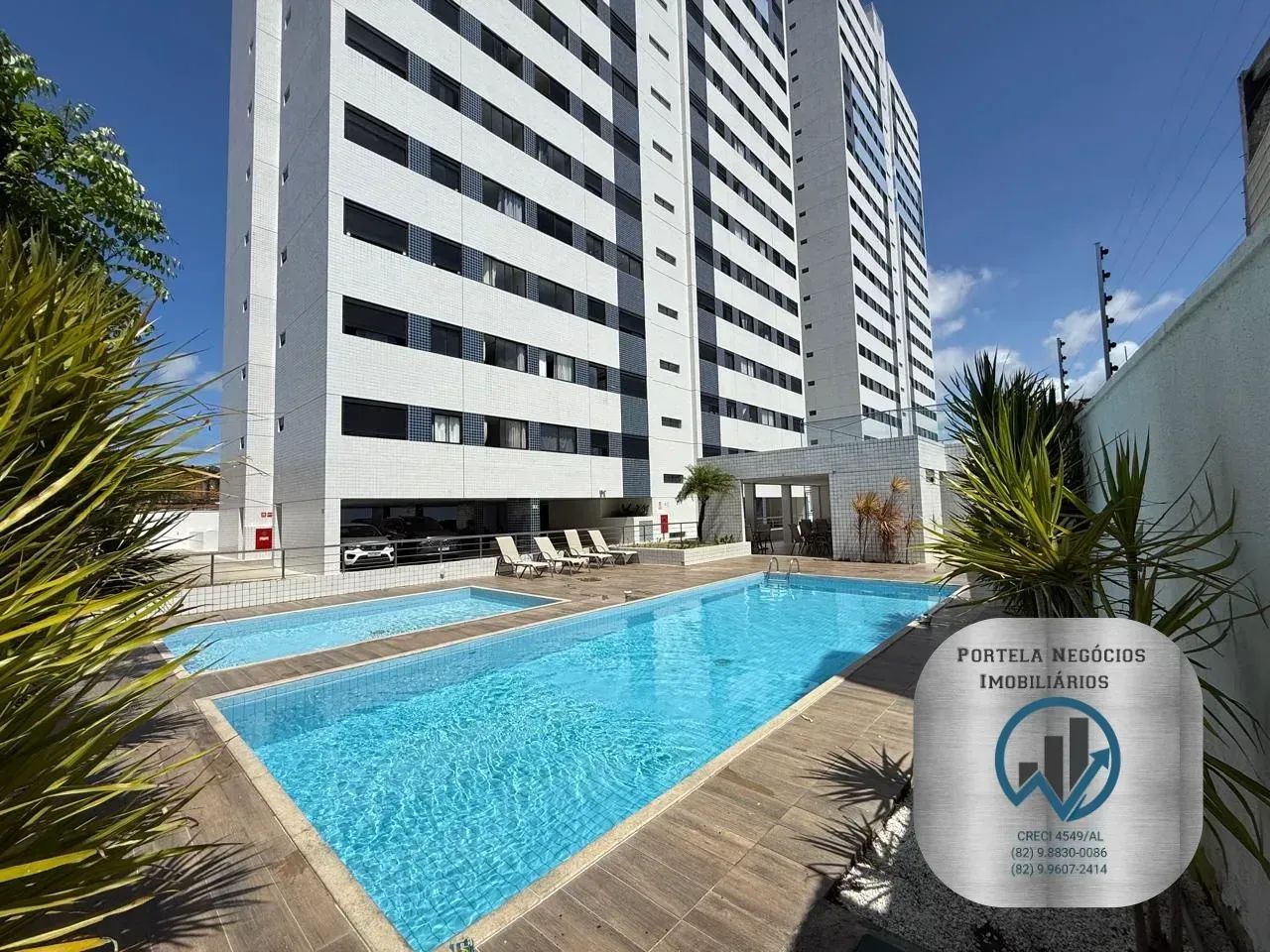 Apto no Barro Duro, 2/4, suíte, nascente, 52 m²