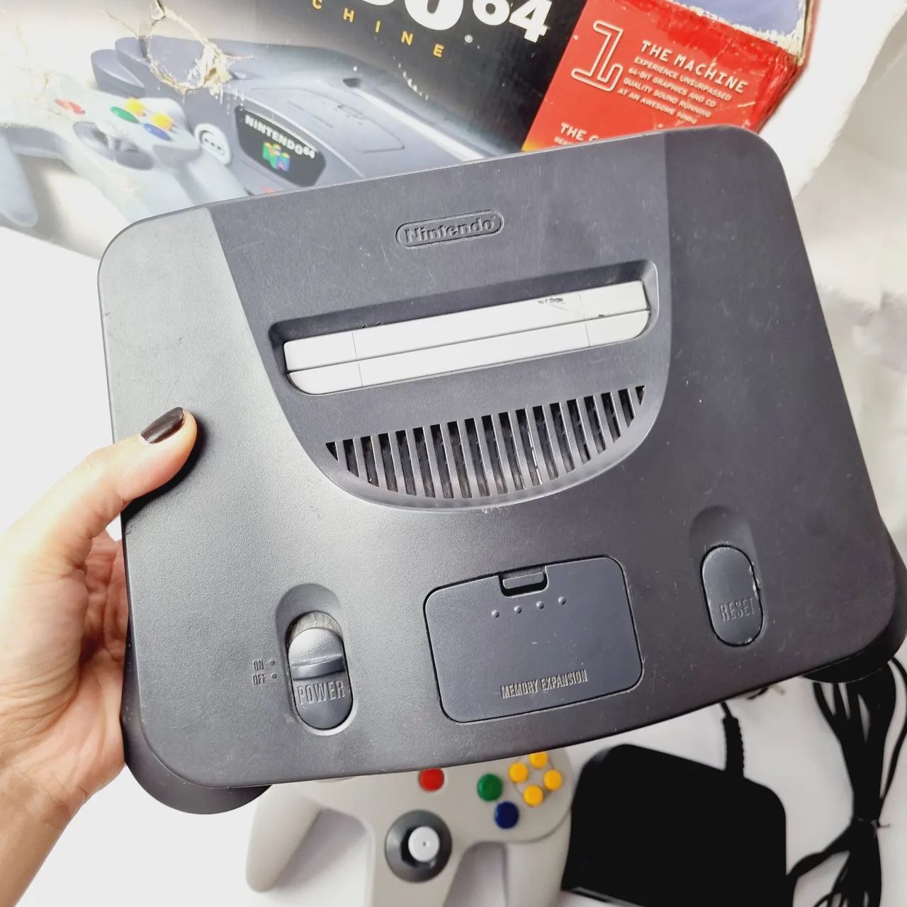 J177-NINTENDO 64 CONSOLE - Foto 2