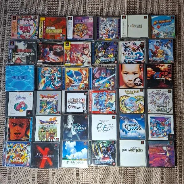 まとめ PS1 PS2 PS3 ソフト 全17個 JOGOS JAPONESES ORIGINAIS DE PS1 E SEGA SATURN - Jogos de Vídeo