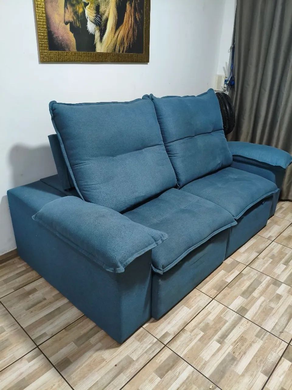 Vendo lindo sofá reclinável  - Foto 2