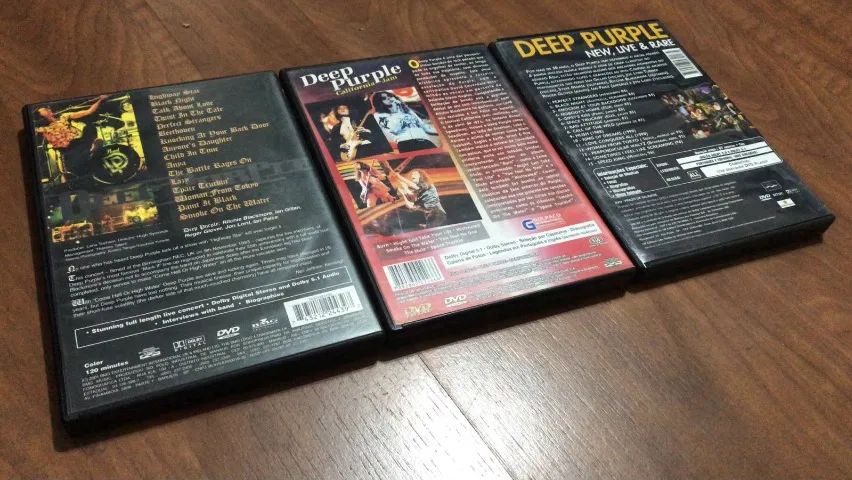 Lote dvds Deep Purple - Ótimo estado! - Foto 3