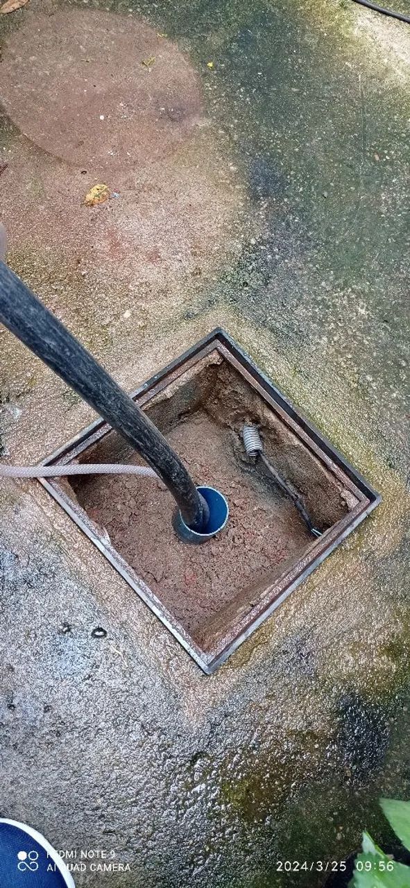 Limpeza em mini poço artesiano  - Foto 2