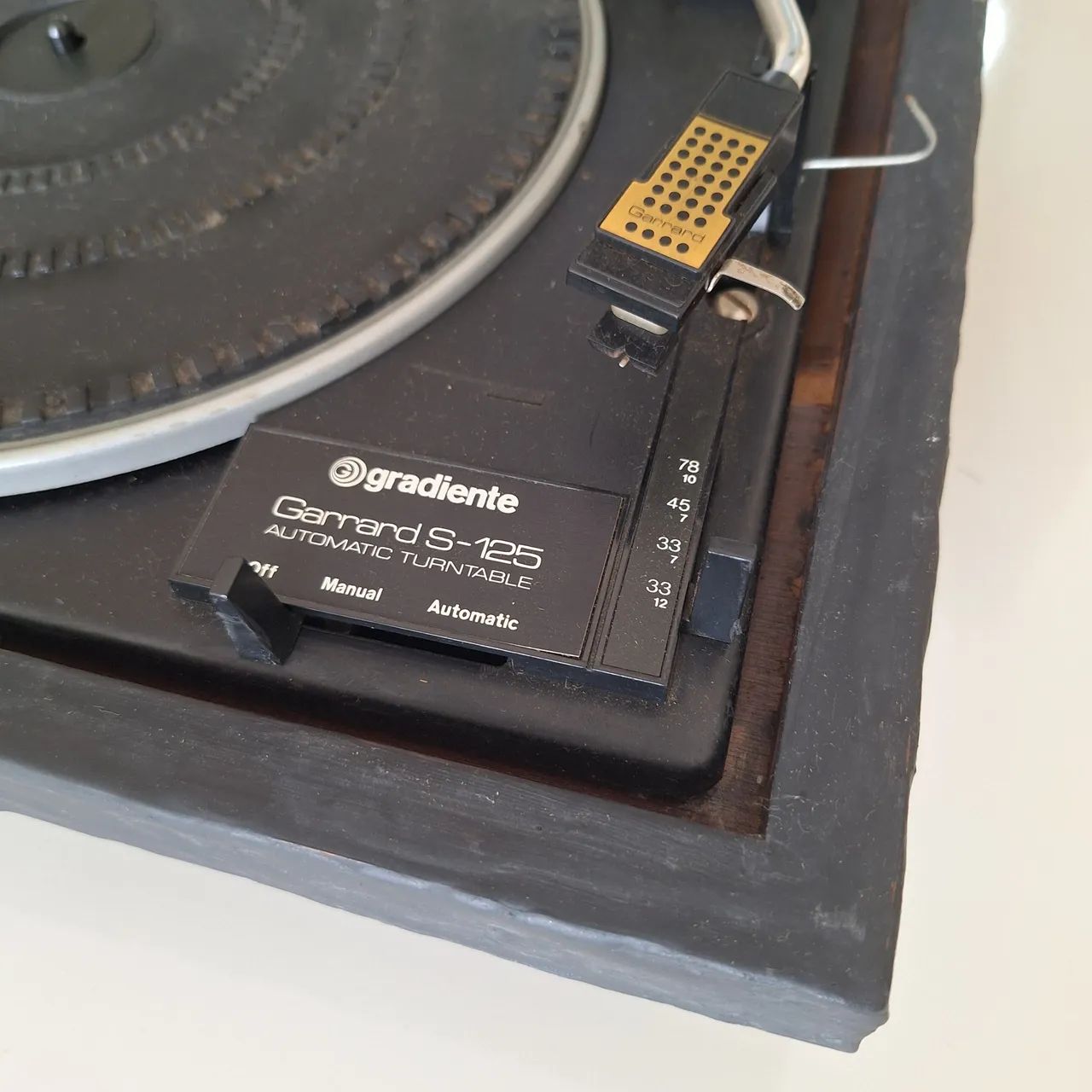 Toca-discos Gradiente Garrard S-125 - Foto 3