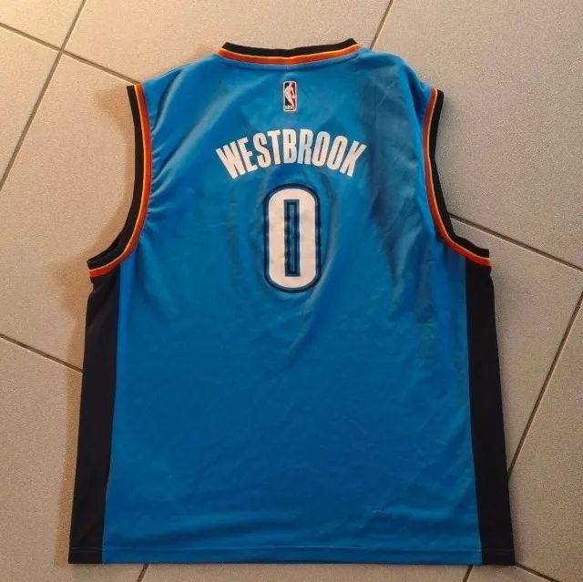 jersey original okc oklahoma city thunder #0 russell westbrook