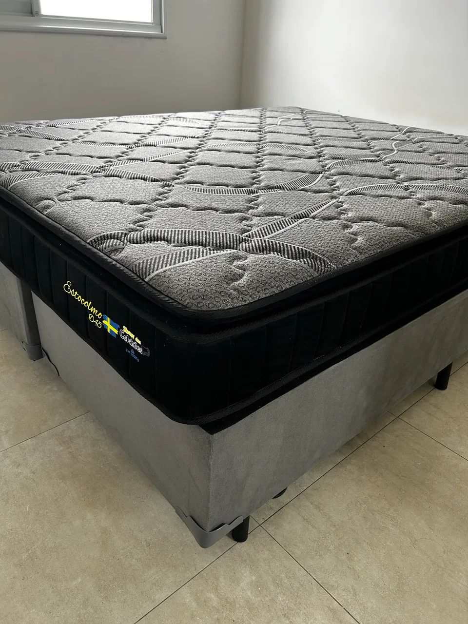 Cama box tamanho queen 